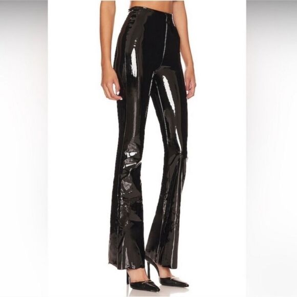 Commando Faux Patent Leather Flare Leggings NWT - Picture 3 of 11